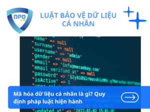 Mã hóa dữ liệu cá nhân là gì? Quy định pháp luật hiện hành