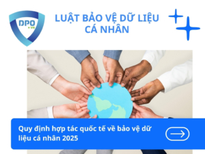 Quy định hợp tác quốc tế về bảo vệ dữ liệu cá nhân 2025